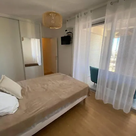 Duplex T3 Avec Clim, Parking Et Wifi - 6 Pers, - Fr-1-81-606 شقة *